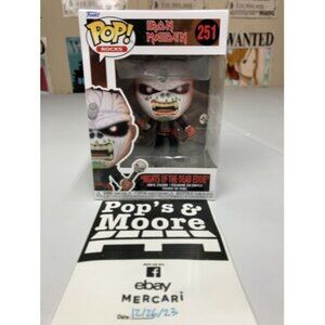 Funko pop! Iron Maiden: Nights Of The Dead Eddie 251 Vinyl Figure Brand New